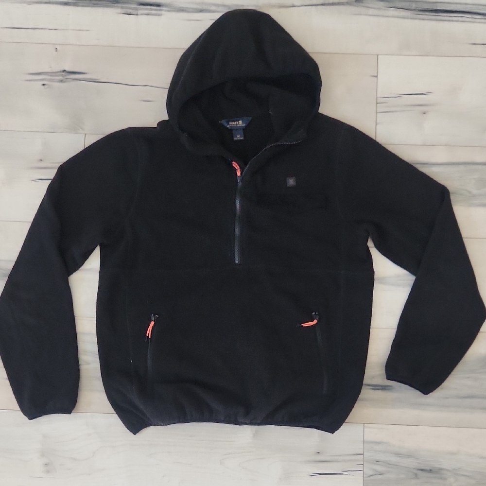 Black Hooded Men's Sweater